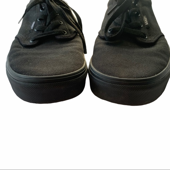 Vans Boys/Kids Black Sneakers SZ 7 - Picture 2 of 6